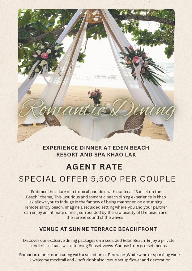 Package Romantic Dining